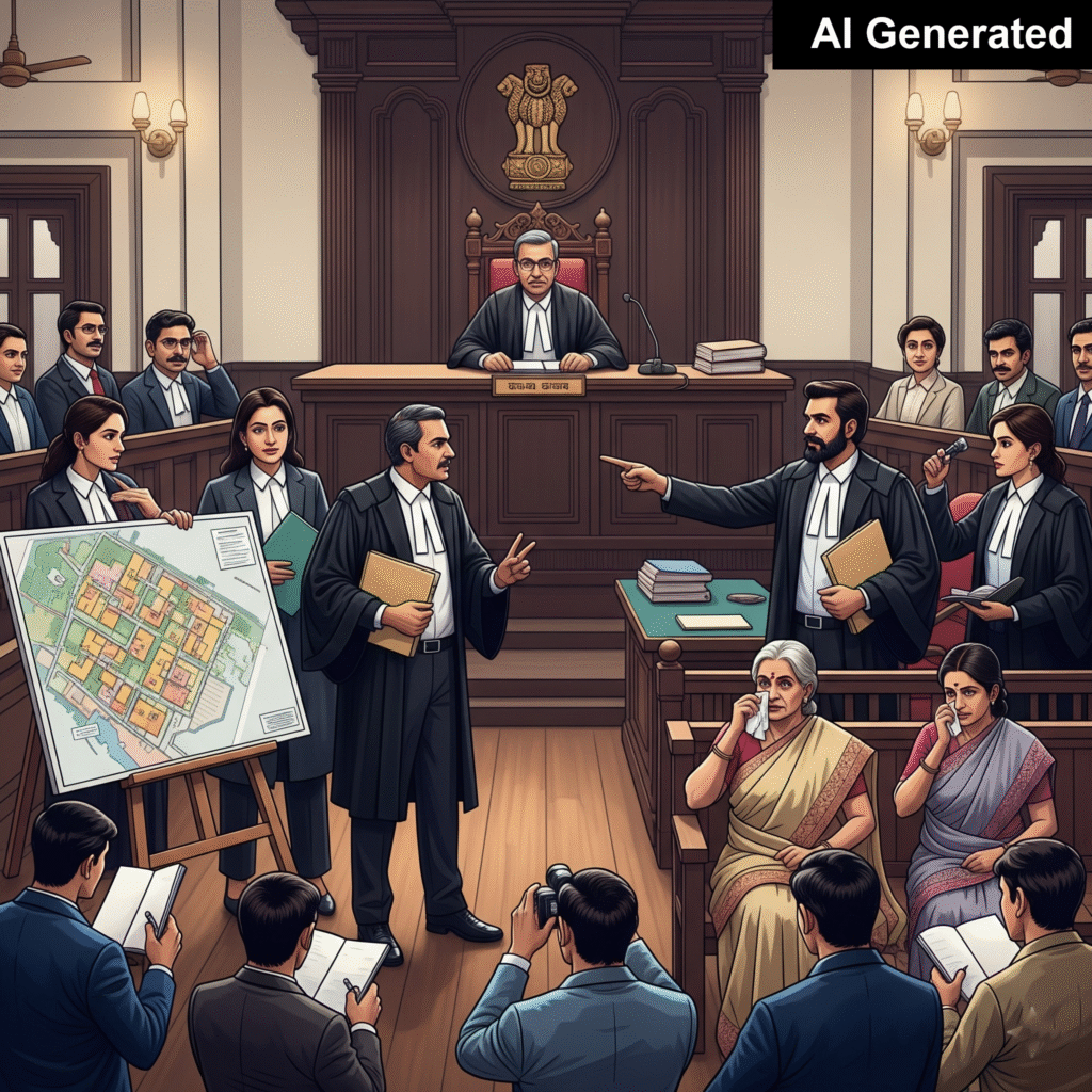 real estate fraud case India